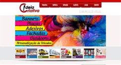 Desktop Screenshot of ideiacriativa.com.br